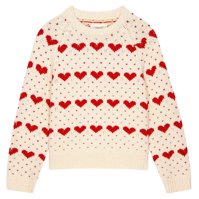 The Heart Crewneck Sweater image number null
