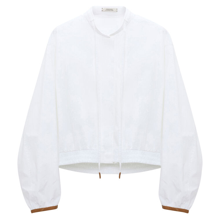 Cotton Poplin Power Blouse image number null