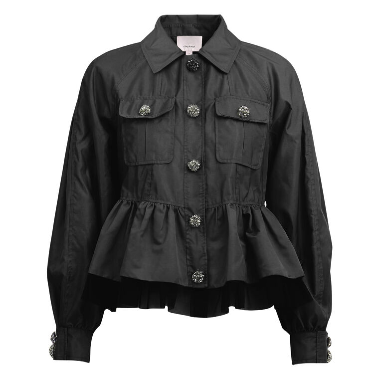 Margot Ruffle Hem Jacket image number null