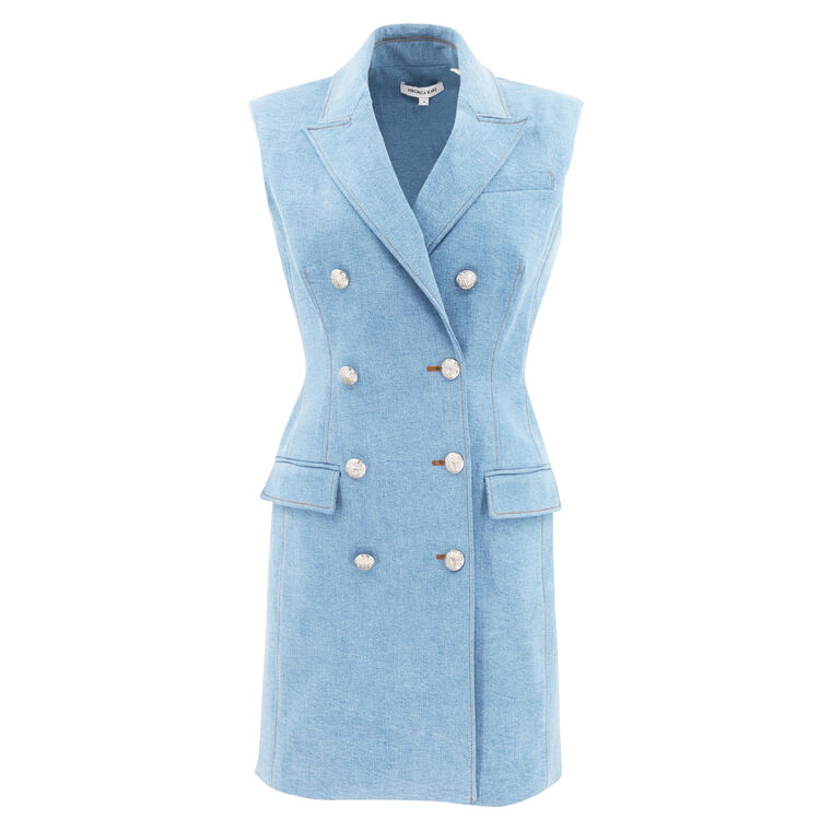 Jules Denim Blazer Dress image number null