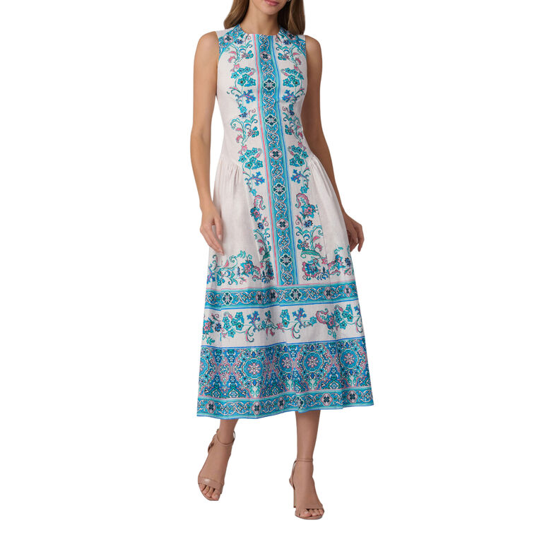 Adele Sleeveless Midi Dress image number null