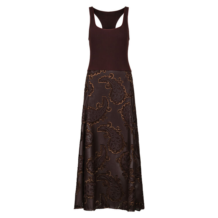 Heat of Bark Ankle Dress image number null