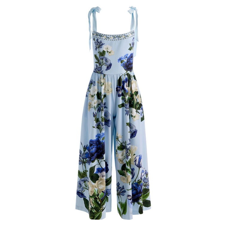 Rosalee Sleeveless Wide-Leg Jumpsuit image number null