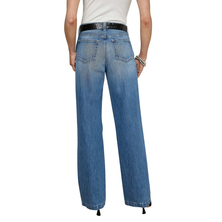 Clayton High Rise Wide-Leg Jean image number null