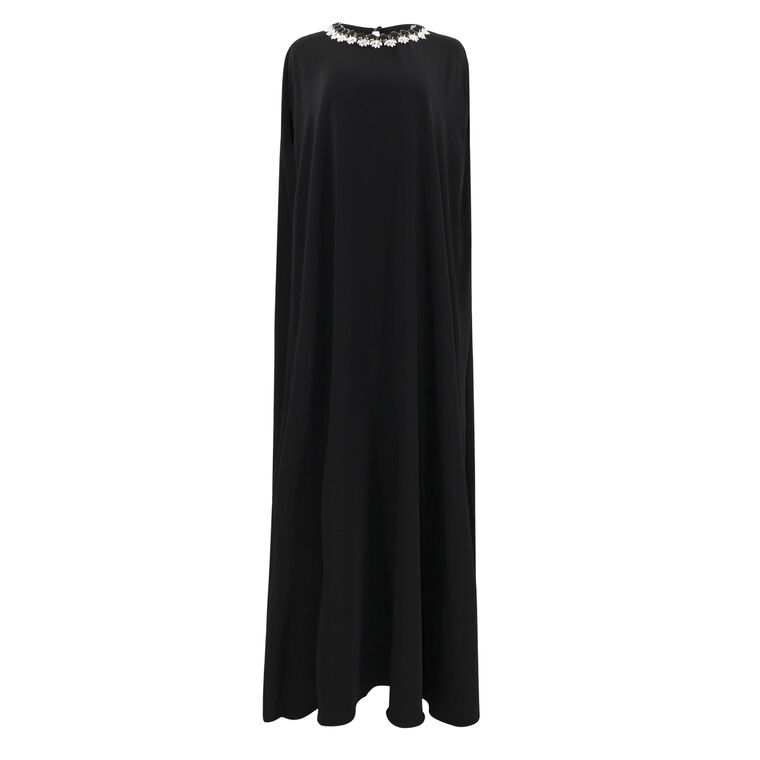Masquerade 2 Sleeveless Maxi Dress With Jeweled Neckline Dress image number null