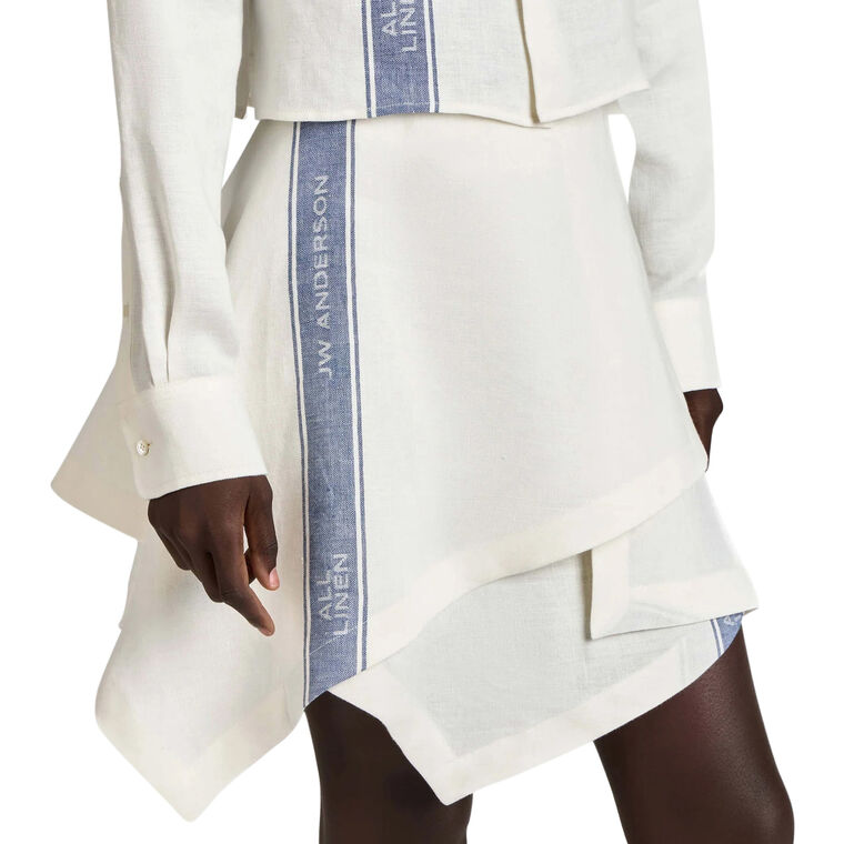 Panel Handkerchief Mini Skirt image number null