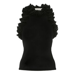 Matchmaker Ruffle Neck Top