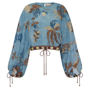 Georgie Long Sleeve Drop Shoulder Top