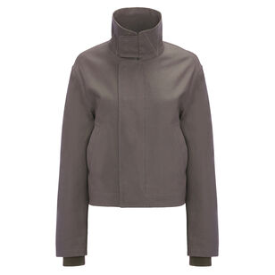 Cropped Bomber Jacket