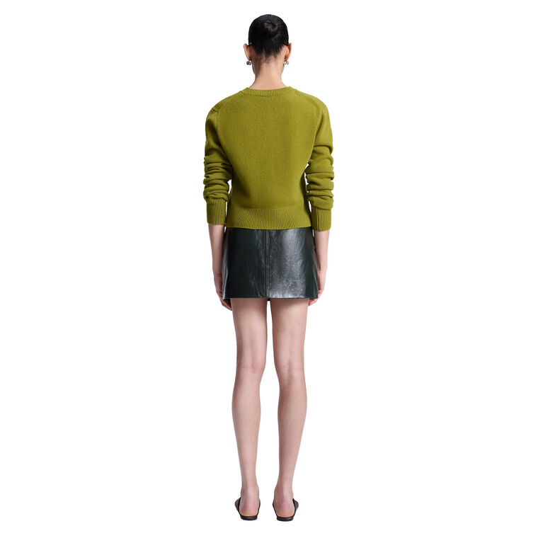 Cowan Glossy Leather Mini Skirt image number null