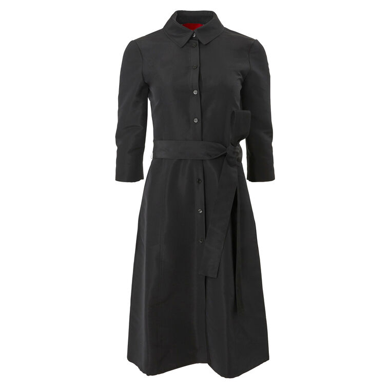 Icon Belted Shirt Dress image number null