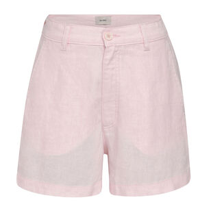 Taylor Relaxed High Rise Linen Short