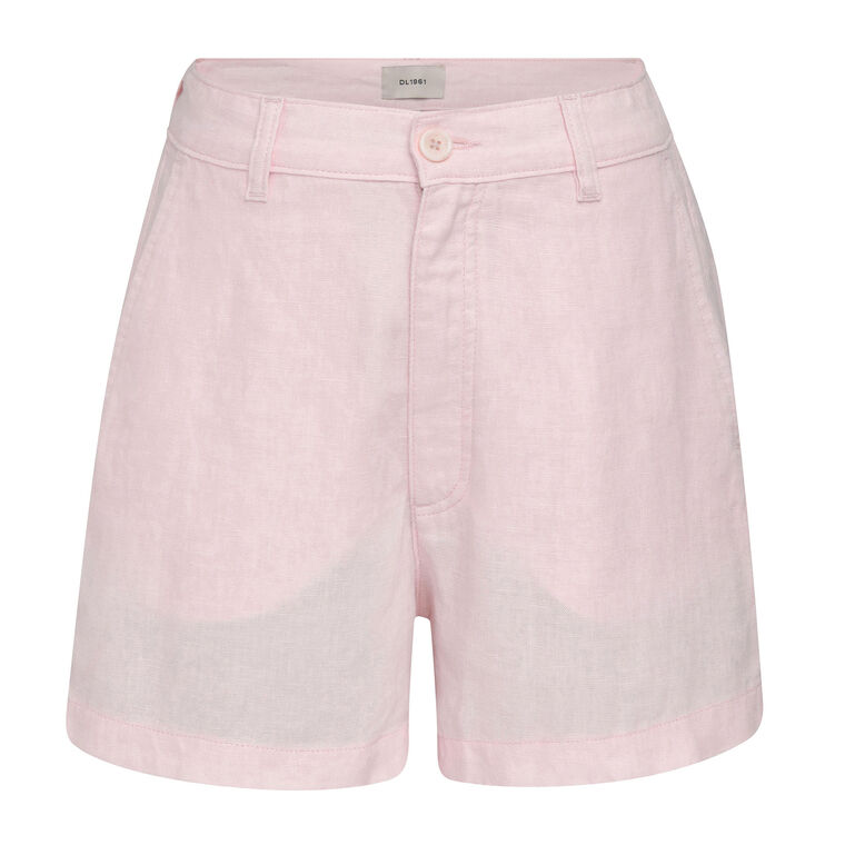 Taylor Relaxed High Rise Linen Short image number null