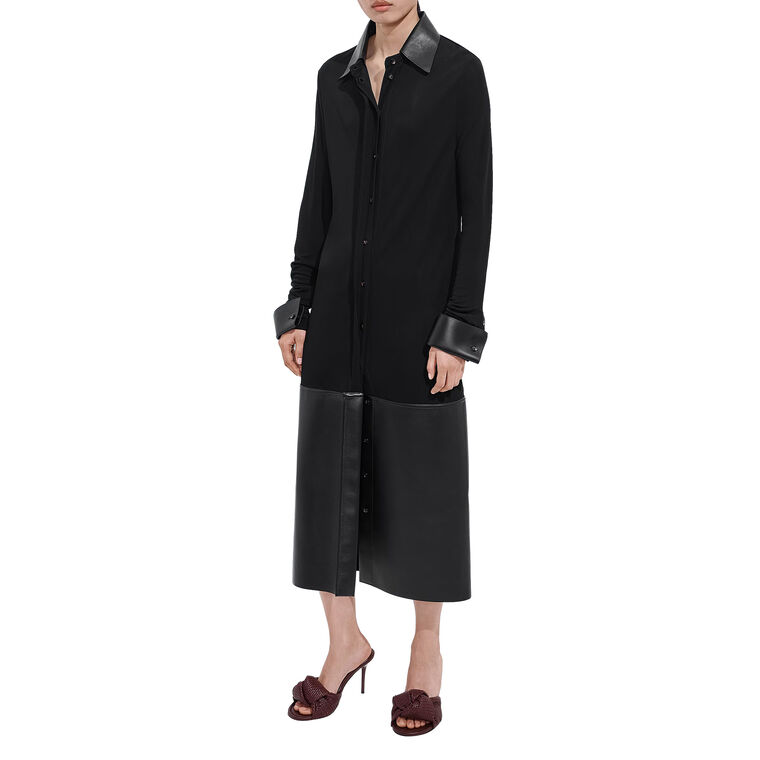 Crepe Jersey Midi Dress image number null