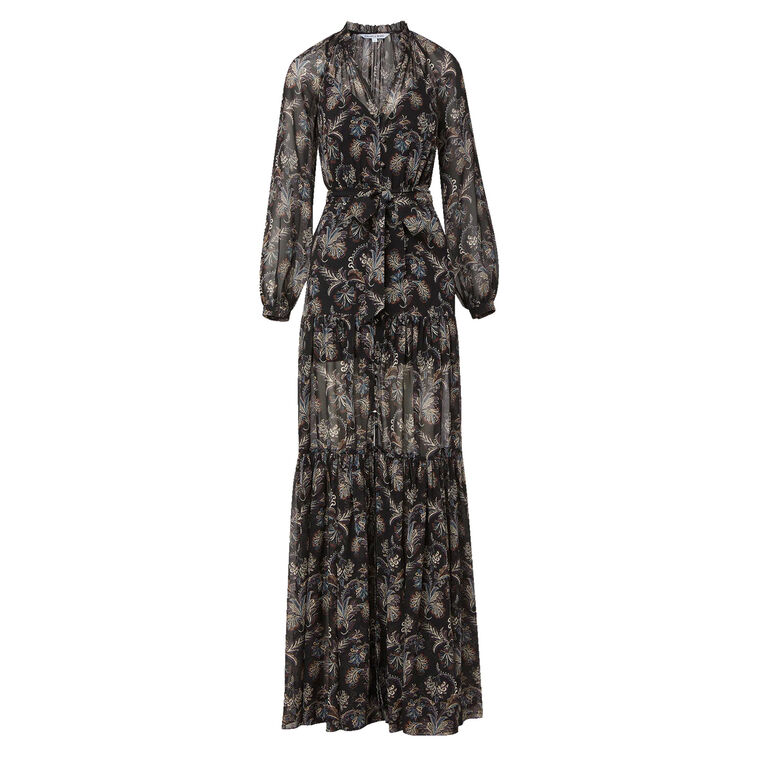 Isra Silk Dress image number null