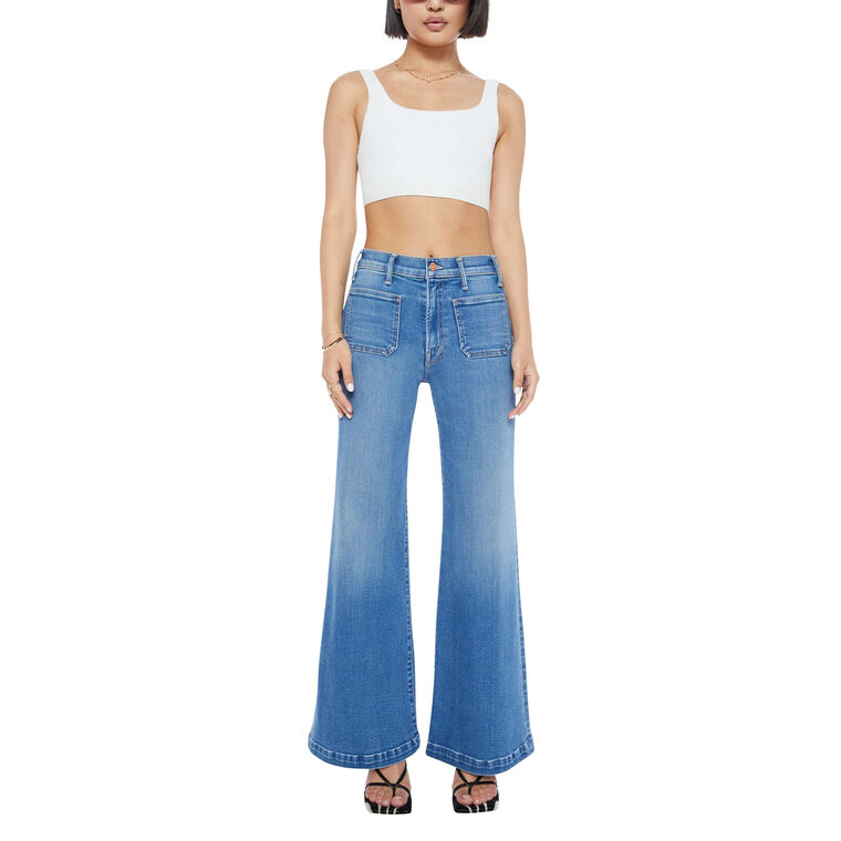 The Lil Hustler Roller Patch Pocket Sneak Jean image number null