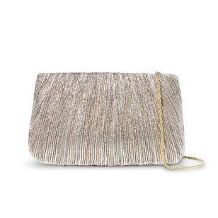 Brit Flat Pleated Clutch