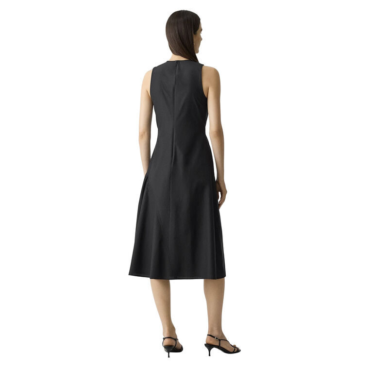 Asymmetrical Ruched Midi Tank Dress image number null