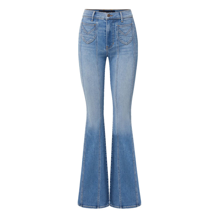 Beverly High Rise Skinny Flare Jean image number null