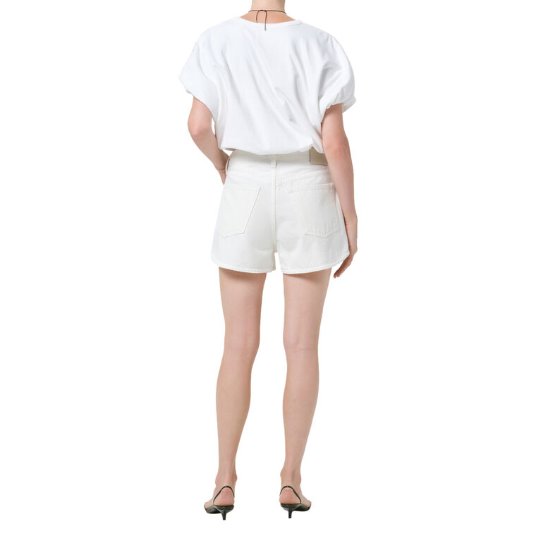 Abita High-Rise Clean Hem Denim Short image number null