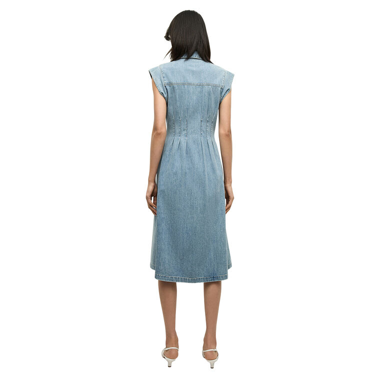 Ruben Denim Midi Dress image number null