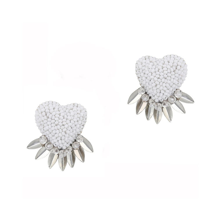 Danika Heart Earrings image number null