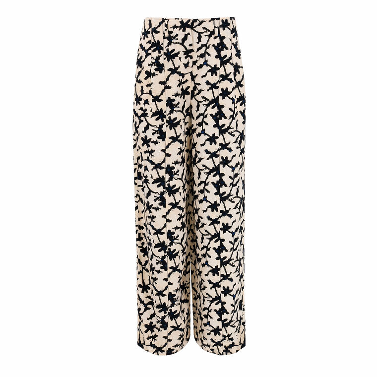 Delvine Wide-Leg Pant image number null