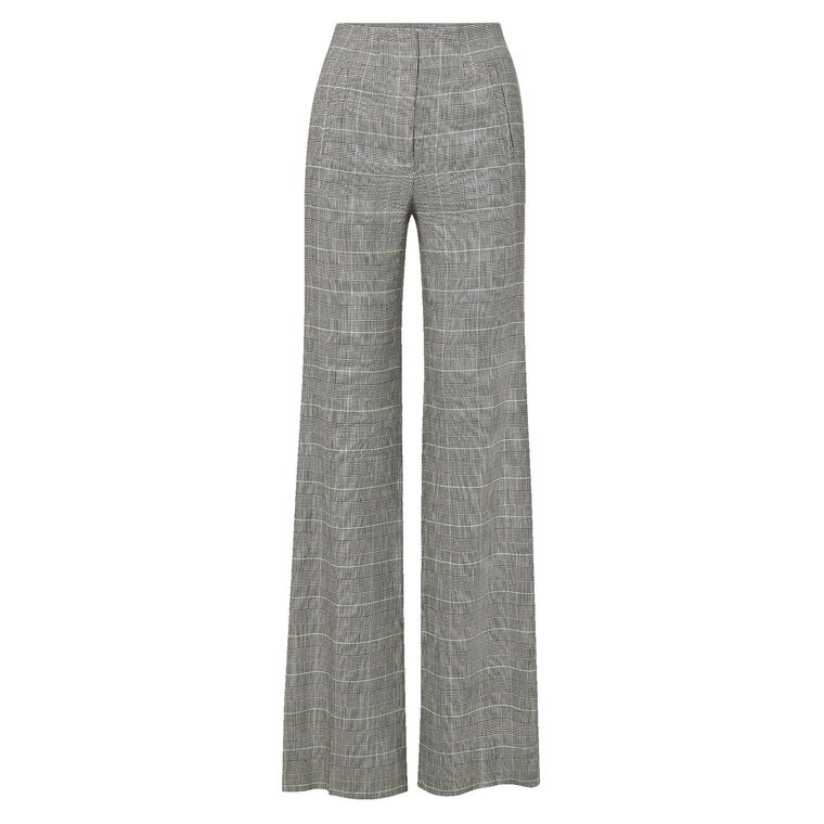 Jude High-Rise Pant In Glen Plaid image number null