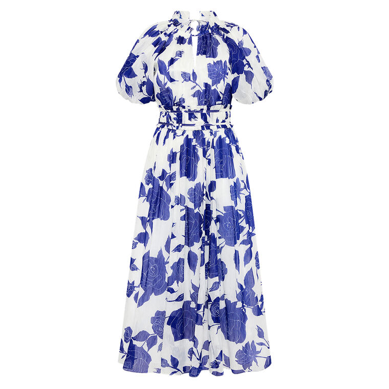 Elysium Blouson Midi Dress image number null