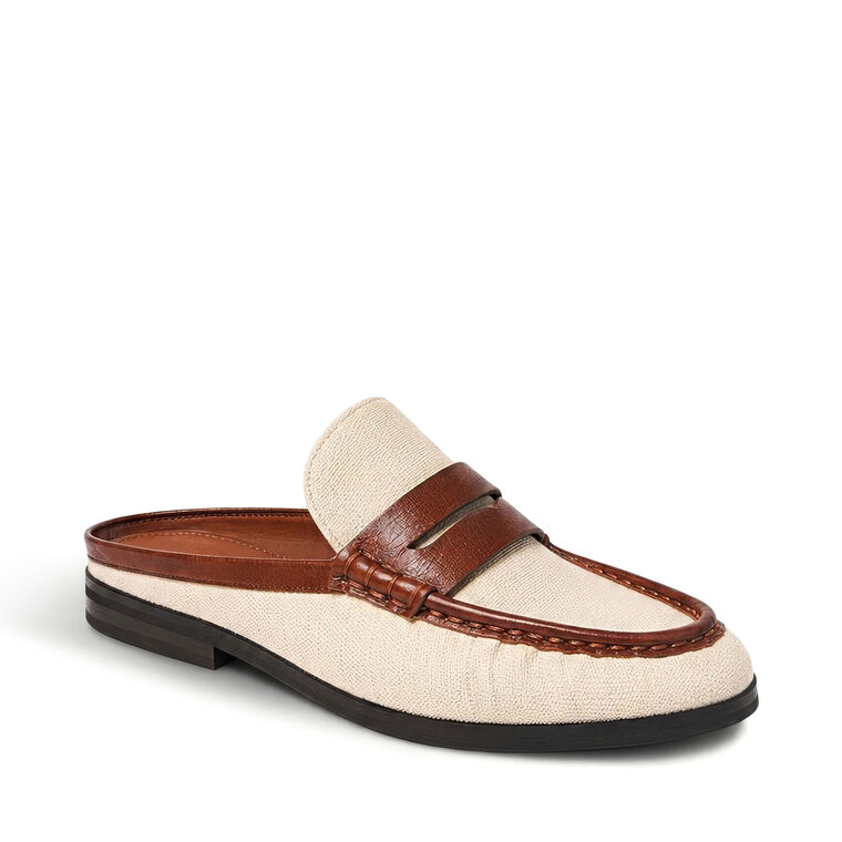 Dean Canvas Combo Loafer Mule image number null