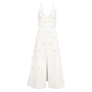 Hendrix Sleeveless Sequin Detail Midi Dress