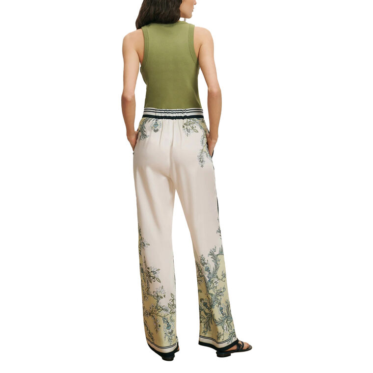 Grigore High-Rise Floral Wide-Leg Pant image number null
