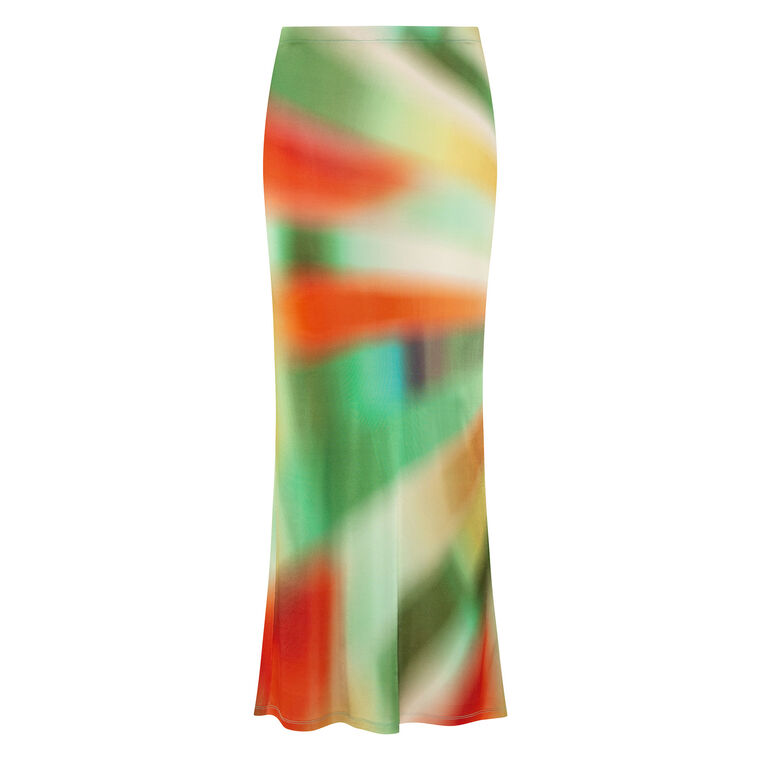 Lilt Sun Ray Maxi Skirt image number null