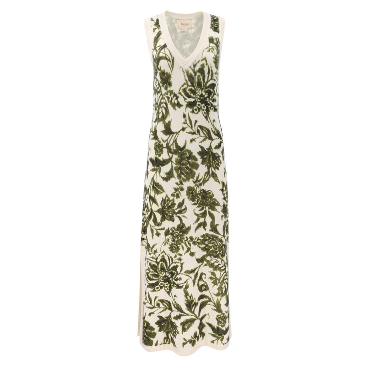 Roxanne Sleeveless Sweater Dress image number null