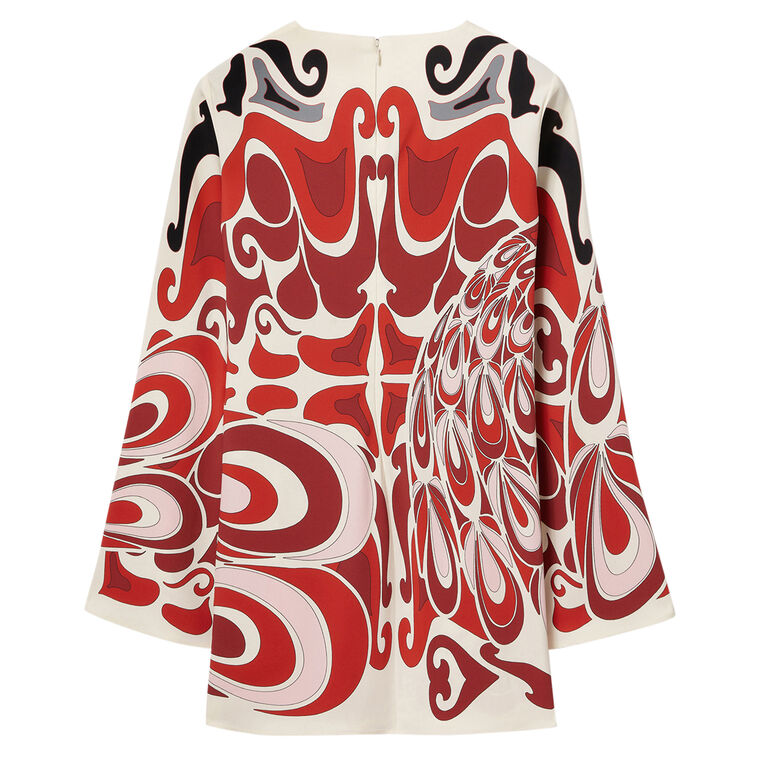 Mini Supremes Placee Flared Sleeve Swing Dress image number null