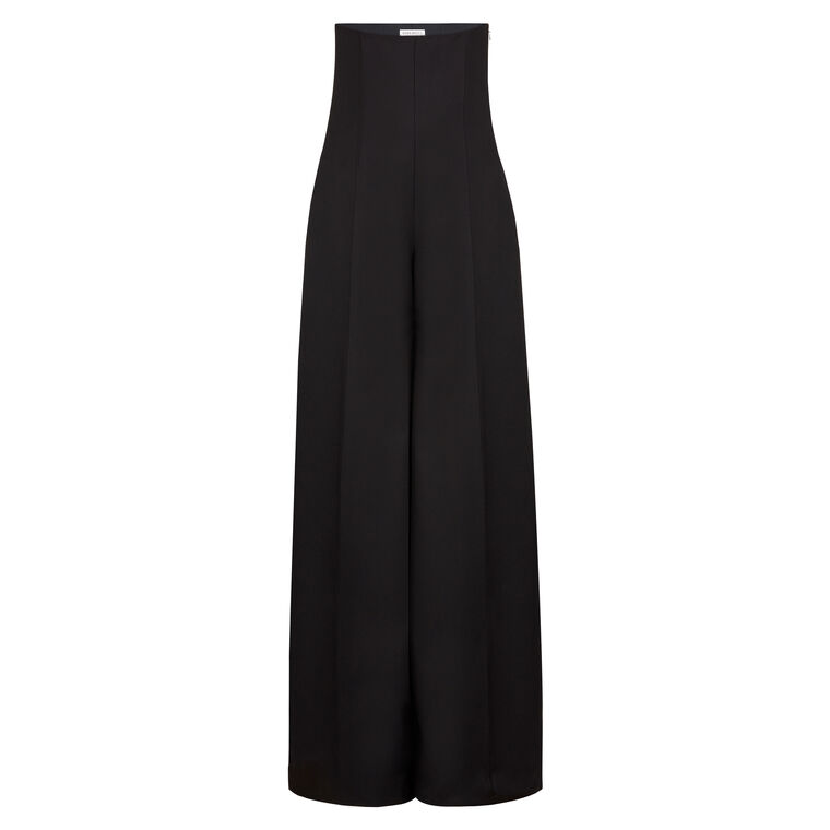Very High Waisted Wool Flare Pants image number null