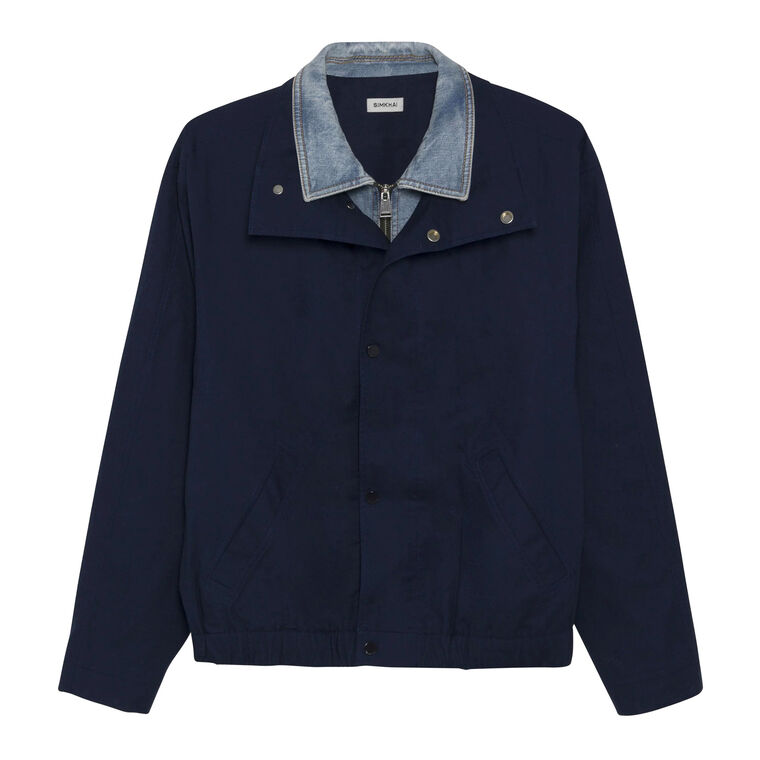 Apollo Denim Combo Jacket image number null