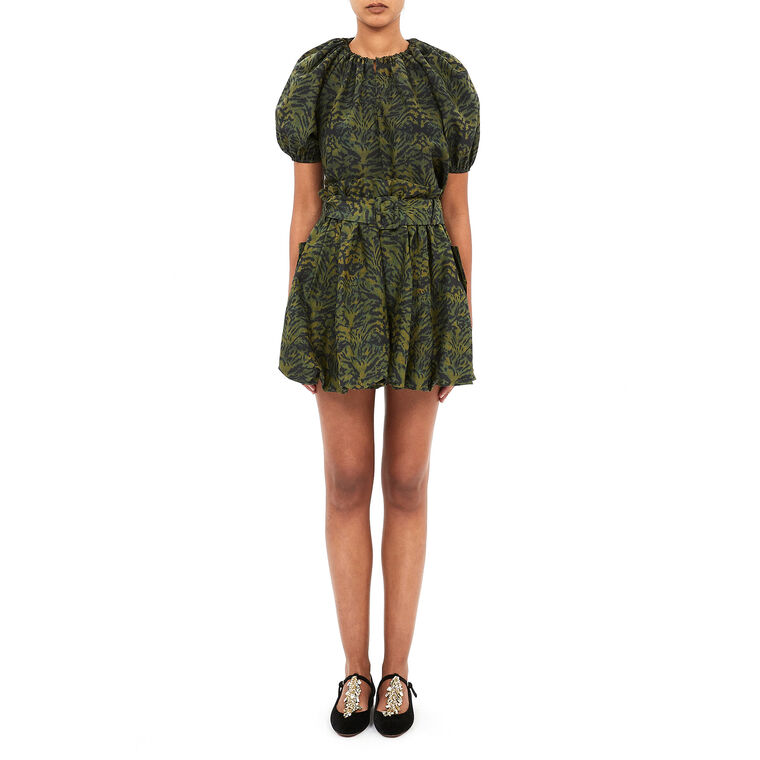 Penina Bubble Hem Skirt image number null