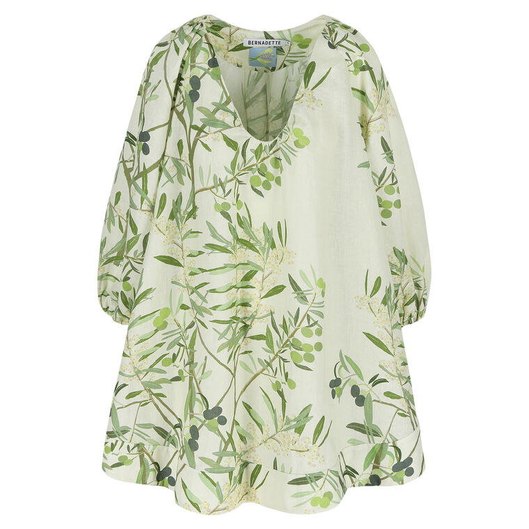 Georgette Oliver Tree Mini Dress image number null