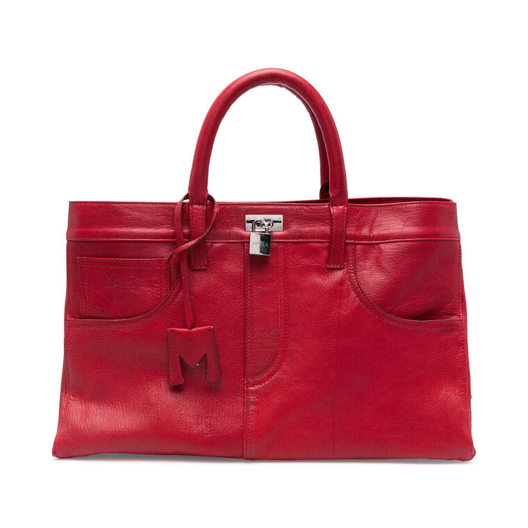 Medea Nina Leather Tote Bag Tootsies