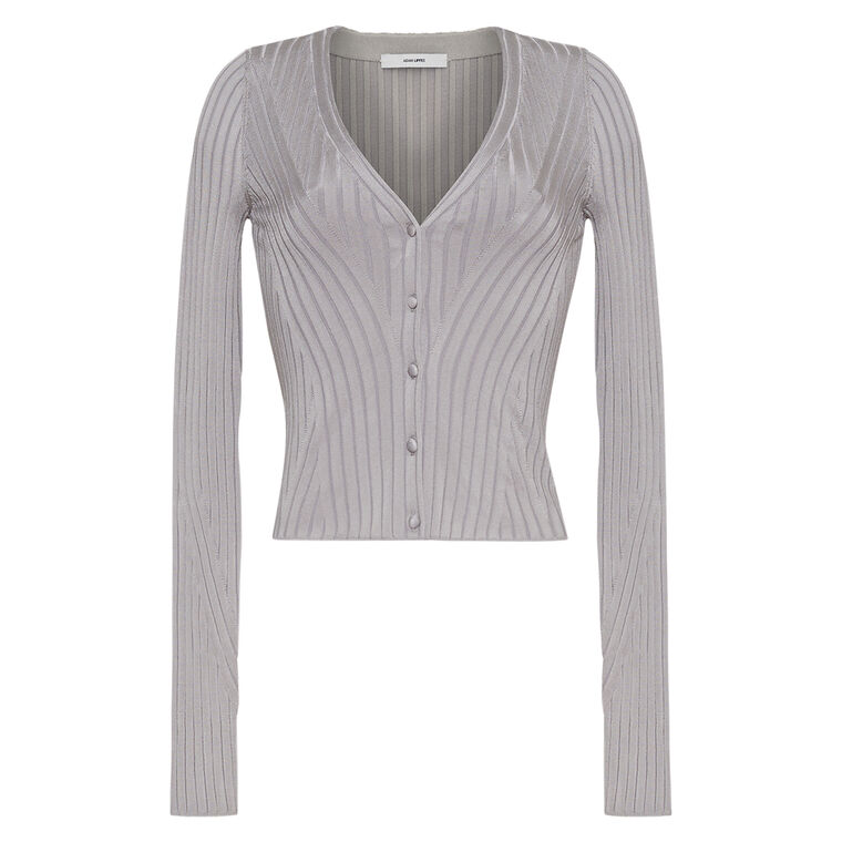 Greer Cardigan In Knitted Viscose image number null