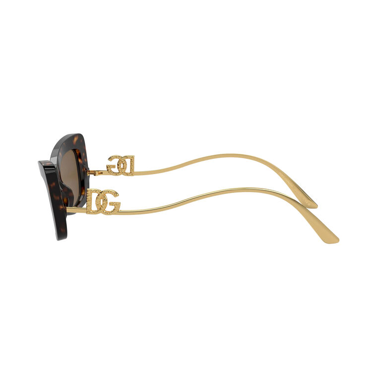 Havana Cat Eye Sunglasses image number null