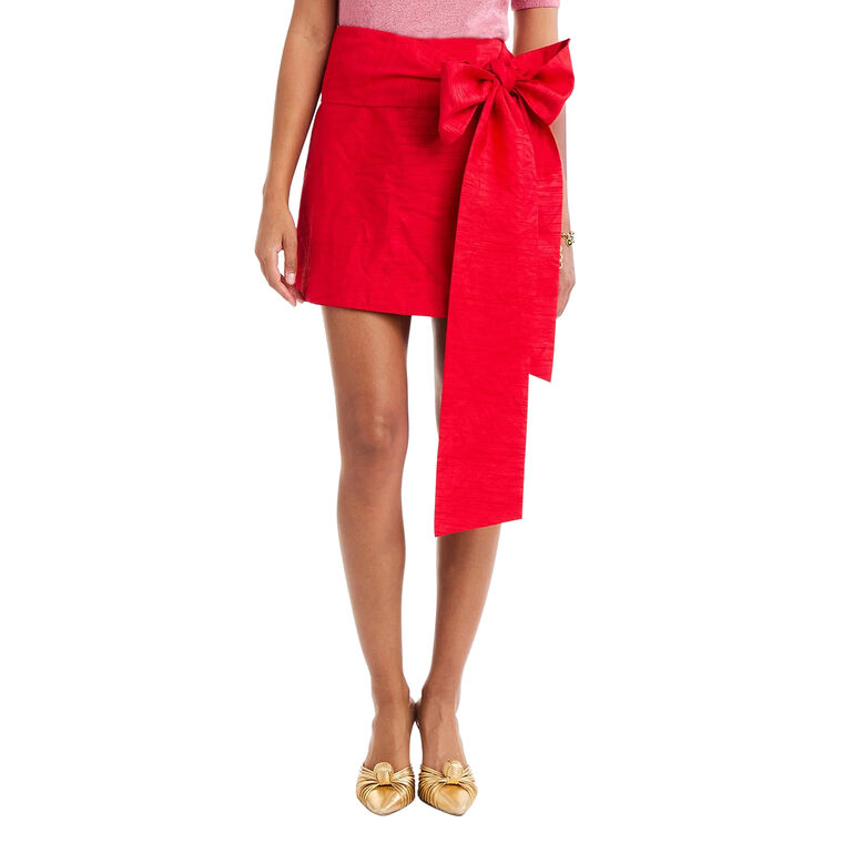 Granada Bow Mini Skirt image number null