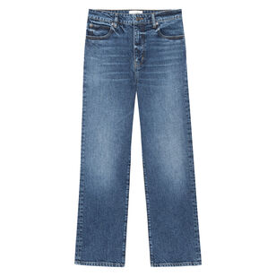 The Ruller High Rise Straight Leg Crop Jean