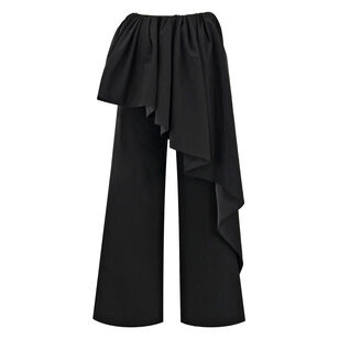 Ruffle Front Tailored Trouser