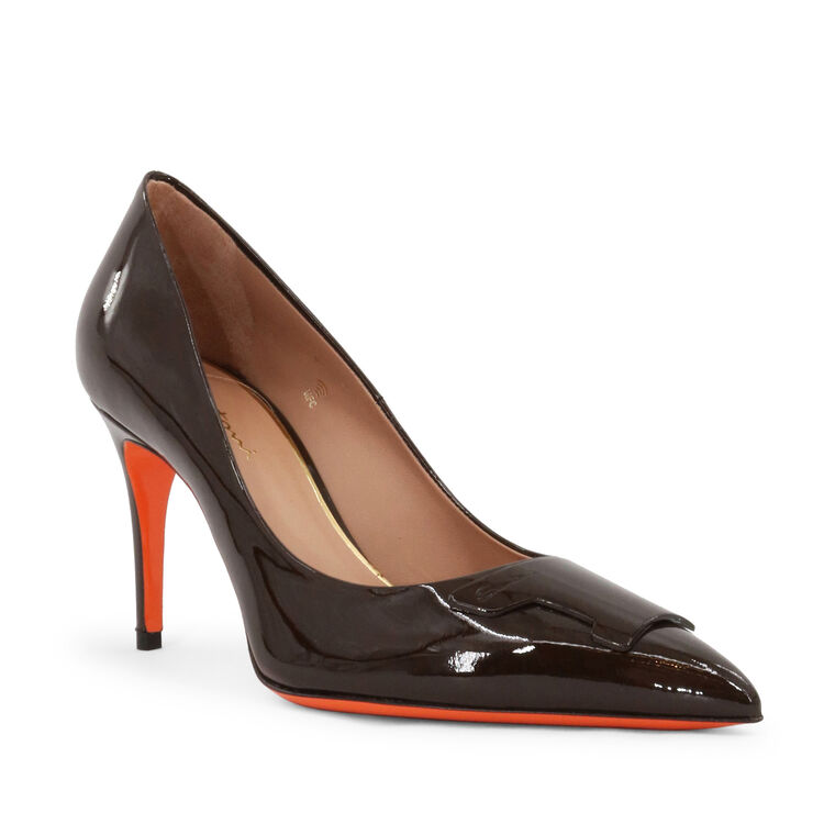 Sibi 85mm Patent Leather Pointed Toe Pump image number null