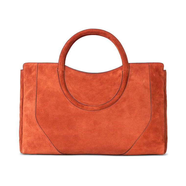 Maude Suede Satchel image number null