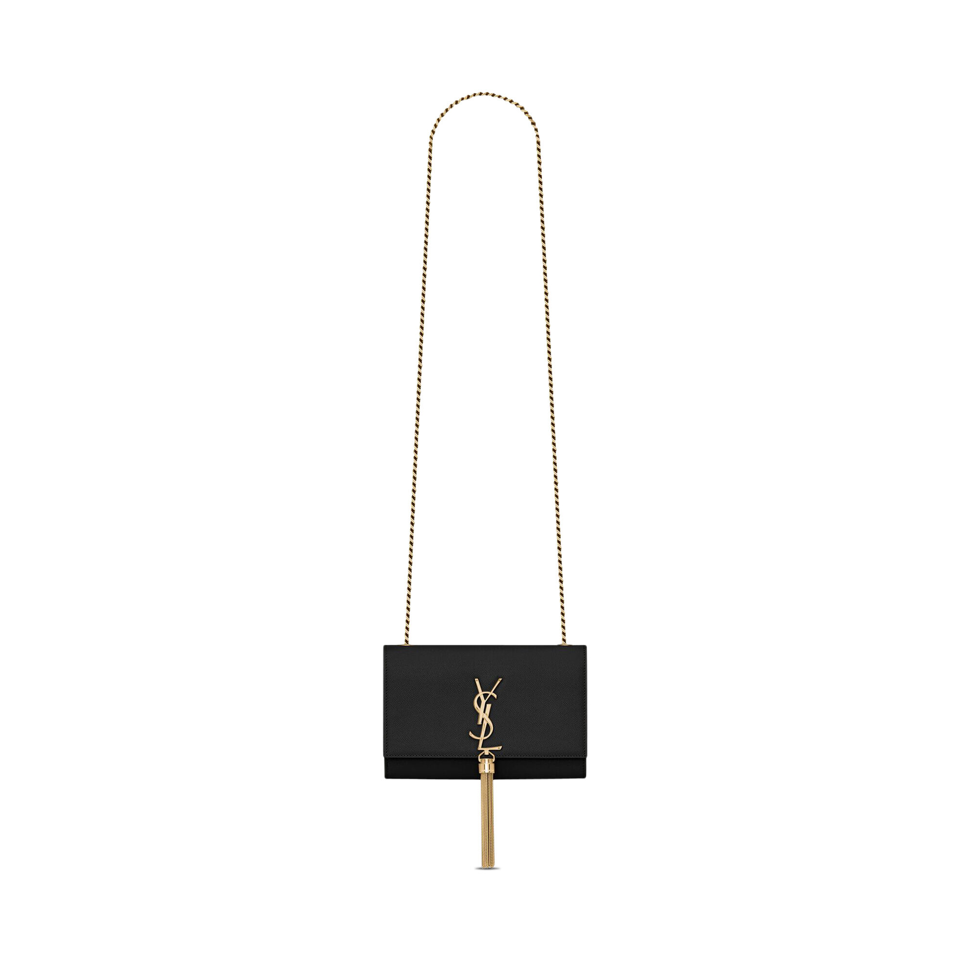 【Saint Laurent】YSL BAG MNG KATE NS T◆474366BOW0J Kate Small Tassel Bag in Embossed Leather