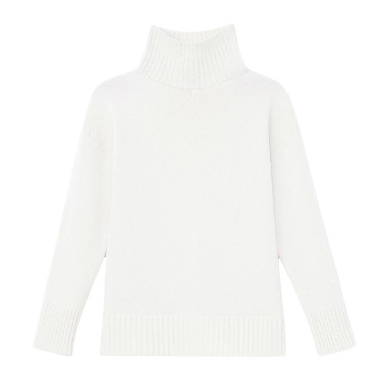 Cashmere Stand Collar Sweater image number null