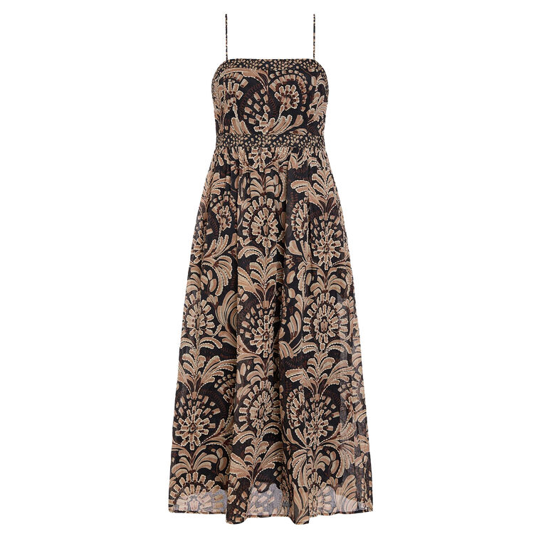 Seana Sleeveless Midi Dress image number null